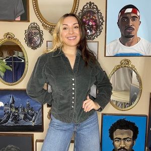 Funky y2k corduroy sacket / jacket